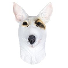 Korbi Profesionální latexová maska Pitbull, psí hlava