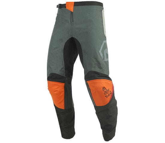 NAZRAN Kalhoty na moto Cavell Dakar anthra/orange/black/red