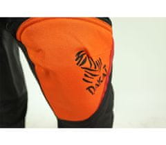 NAZRAN Kalhoty na moto Cavell Dakar anthra/orange/black/red vel. 2XL