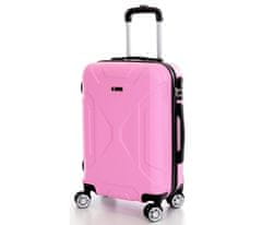 T-class® Cestovní kufr VT21121, růžová, M