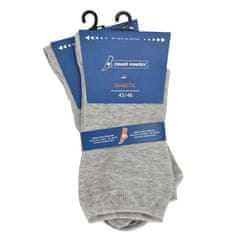 Zdravé Ponožky - pánské bavlněné rozšířené diabetické ponožky 31118 2-pack, 43-46