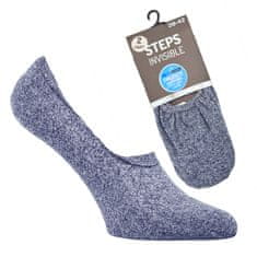 Zdravé Ponožky - letní neviditelné mikrovláknové unisex ponožky STEPS LS35 2-pack., modrá, 35-38