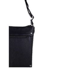 F & B Dámská kabelka přes rameno z ekologické kůže DAMMY černá OW-TR-19412-1_388431 Univerzální