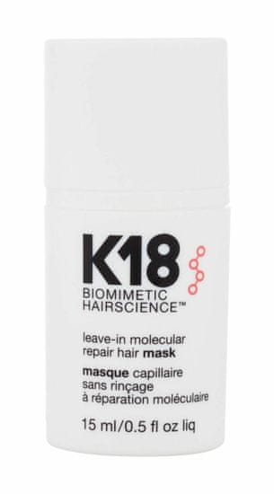 K18 15ml leave-in molecular repair hair mask, maska na vlasy