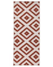 NORTHRUGS Kusový koberec Twin-Wendeteppiche 103130 terra creme – na ven i na doma 80x150