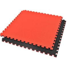 DBX BUSHIDO tatami červeno-černá 100x100x2 cm