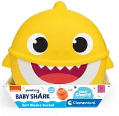 Clementoni Clemmy baby - Baby Shark - Kyblík s kostkami malý
