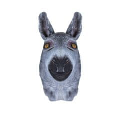 Korbi Profesionální latexová maska Donkey, oslí hlava