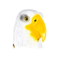 Korbi Profesionální latexová maska Eagle, hlava orla