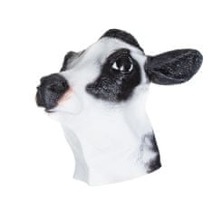 Korbi Profesionální latexová maska Cow, cow head