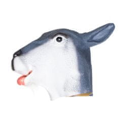 Korbi Profesionální latexová maska Koza, kozí hlava