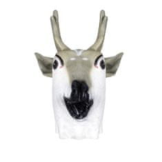 Korbi Profesionální latexová maska jelena, jelení hlava