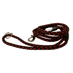 Palkar Vodítko pro psy 150 cm x 8 mm černo-červená