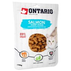 Ontario Pochoutka lososové krátké tyčinky 50 g