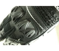 XRC Rukavice na moto TUMP GT7 AIR BLK/BLK/WHT men gloves vel. S
