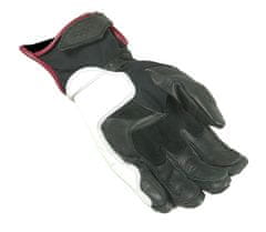 XRC Dámské rukavice na moto RUN 1/2 BLK/WHT/PURPLE vel. XL