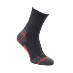 RS pánské zkrácené pracovní bavlněné zpevněné froté ponožky 52005 3-pack, 39-42