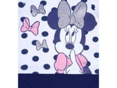 Disney Námořnicky modrý a bílý pruhovaný ramper s obrázkem Minnie Mouse DISNEY 18 m 86 cm
