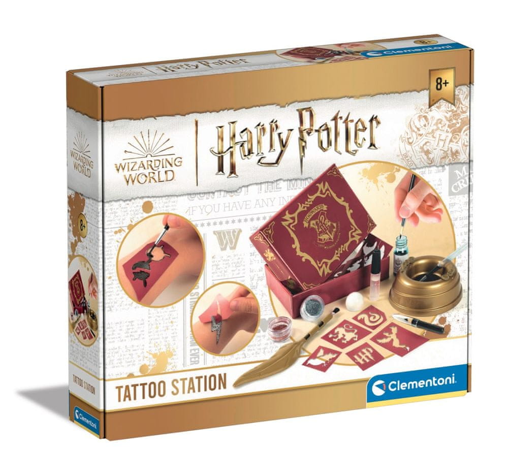 Levně Clementoni Harry Potter - Výroba mystického tetování