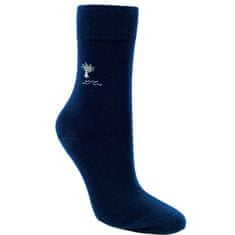 RS dámské bavlněné námořnické ponožky bez gumiček 1201922 3-pack, modrá, 35-38