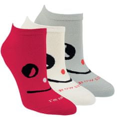 RS dámské bavlněné veselé sneaker ponožky 1539722 3-pack, 39-42