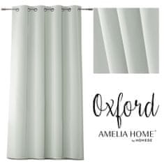 AmeliaHome Závěs Oxford světle šedý, velikost 140x250