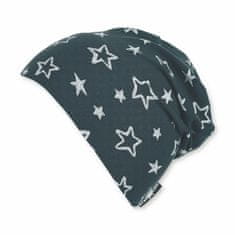 Sterntaler čepice uni modrá bavlněný jersey UV 50+ hvězdy 1522002, 49