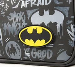 CurePink Taška na rameno DC Comics: Batman komiksová koláž (36 x 30 x 12 cm)