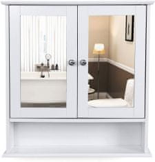 Artenat Zrcadlová skříňka Ferin, 59 cm, bílá