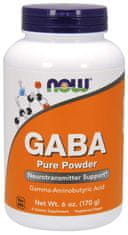 NOW Foods GABA (kyselina gama-aminomáselná) čistý prášek, 170 g