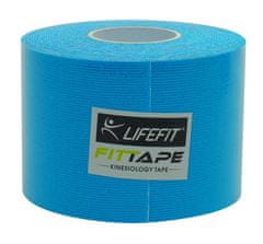 LIFEFIT KinesionLIFEFIT tape 5cmx5m, světle modrá
