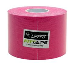 LIFEFIT KinesionLIFEFIT tape 5cmx5m, růžová