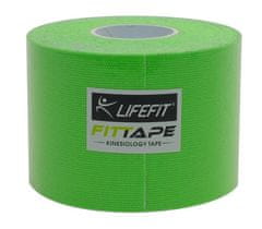 LIFEFIT KinesionLIFEFIT tape 5cmx5m, světle zelená