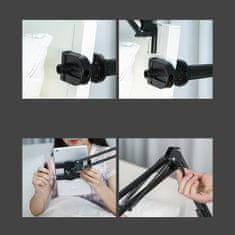 Noah Ugreen holder tripod folding arm for table desk for phone tablet black-gray
