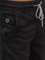 Dstreet Pánské džínové šortky Maxwell černá 40