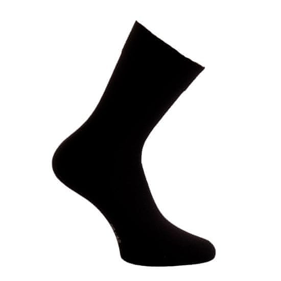 Zdravé Ponožky unisex jednobarevné hladké Modalové zdravotní ponožky 91017 3-pack