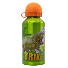 Stor Hliníková láhev na pití DINOSAUR T-REX, 400ml, 26234