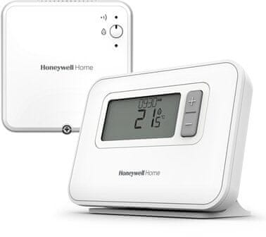 Honeywell programovatelný termostat T3R, bezdrátový, 7denní program