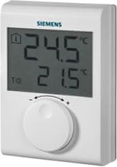 Siemens digitální prostorový termostat RDH100, s kolečkem, drátový