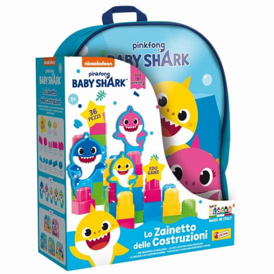 MPK TOYS Baby Shark - Batoh s kostkami a postavičkami