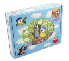 Dino Toys kubus Krtek a ptáček, 12 kostek