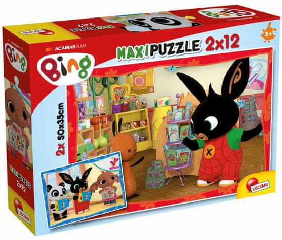 MPK TOYS BING maxi puzzle 2x12