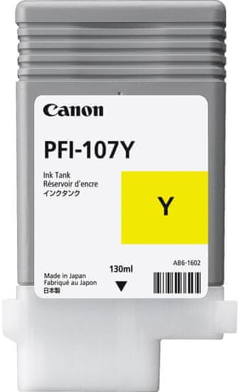 Canon PFI-107Y, yellow (6708B001)