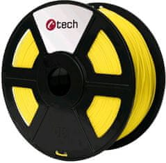 C-Tech tisková struna (filament), HIPS, 1,75mm, 1kg, žlutá (3DF-HIPS1.75-Y)