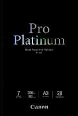 Canon Foto papír Pro Platinum PT-101, A3, 20 ks, 300g/m2, lesklý (2768B017)