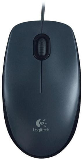 Logitech Mouse M90, černá (910-001794)