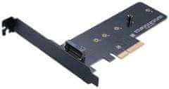 Akasa M.2 SSD do PCIe adaptér - 2230/2242/2260/2280 a 22110