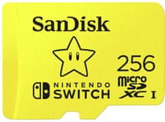 SanDisk Micro SDXC pro Nintendo Switch 256GB 100 MB/s UHS-I U3 (SDSQXAO-256G-GNCZN)