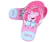 sarcia.eu Růžové žabky Peppa Pig pro dívky 26-27 EU