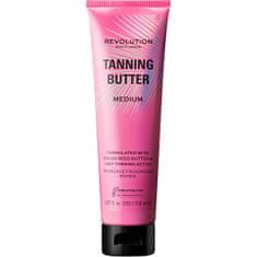 Makeup Revolution Samoopalovací tělové máslo Medium Beauty Buildable (Tanning Butter) 150 ml
